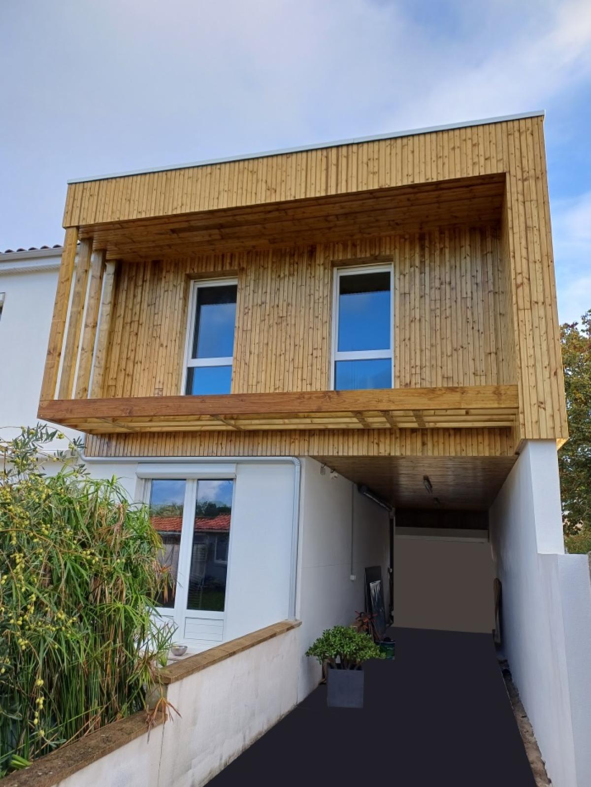 Passage couvert pour véhicules